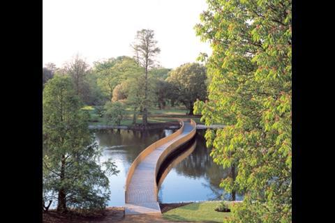 Sackler Crossing by John Pawson, which won the Stephen Lawrence prize. 
